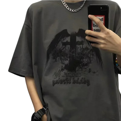 Oversized Gothic T-Shirt