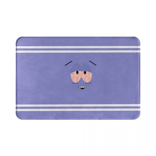 Purple Eyes Towelie Entrance Doormat
