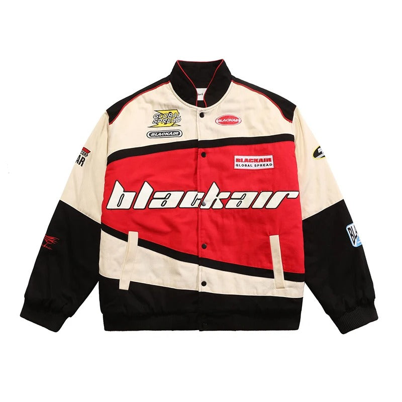 Black Air Vintage Racing Jacket